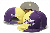 Lakers Team Logo Purple Yellow Adjustable Hat GS,baseball caps,new era cap wholesale,wholesale hats